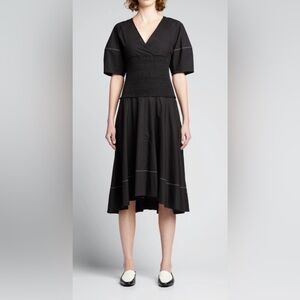 PROENZA SCHOULER WHITE LABEL
Smocked Poplin Midi Dress - sz 4